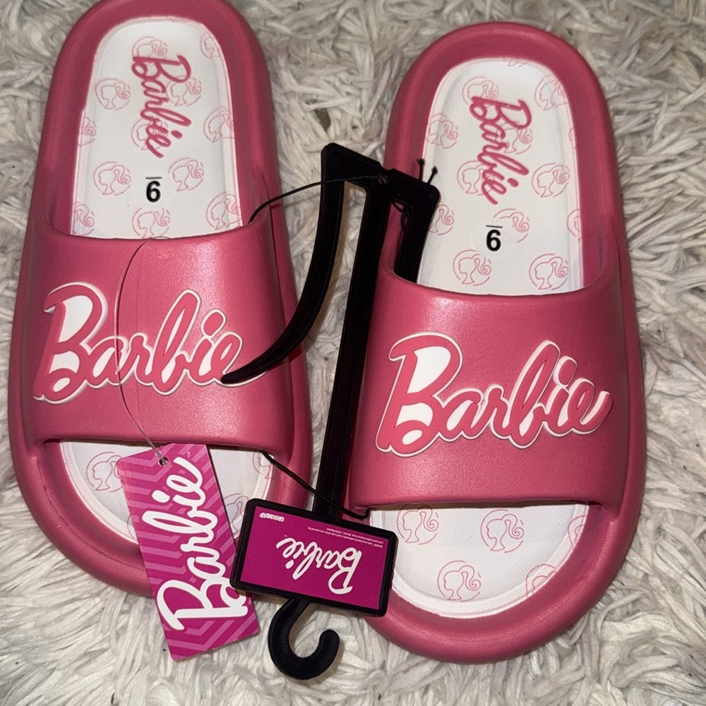 Women’s Barbie Pink Slides